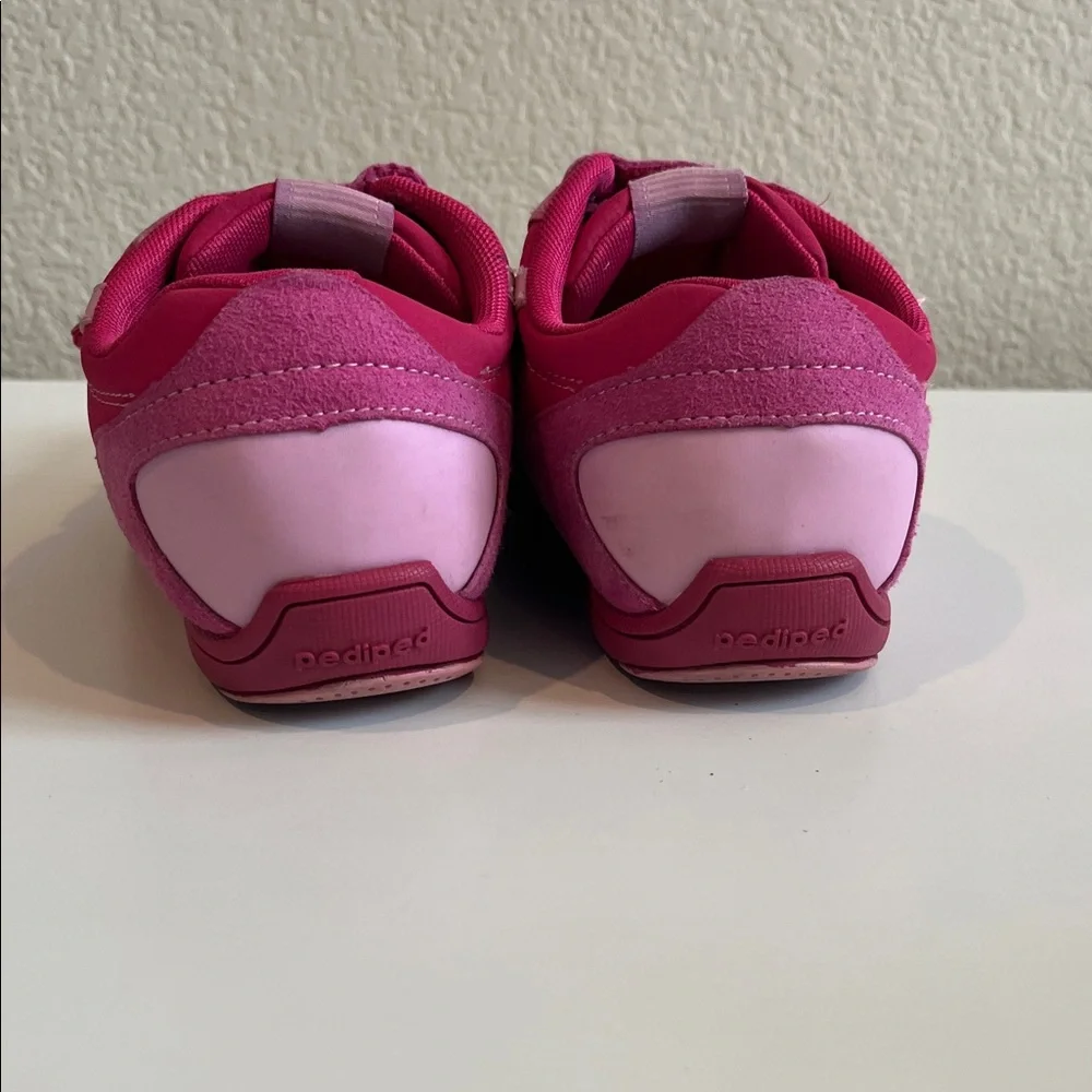 pediped Pink Kids Sneakers with Velcro - Picture 5 of 5